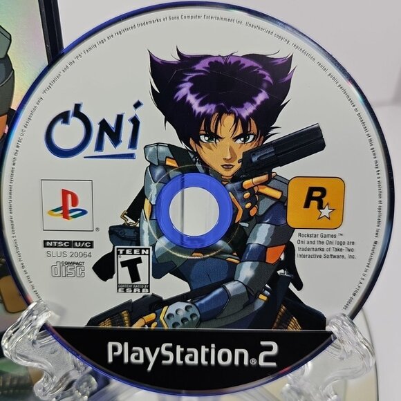Oni (Sony PlayStation 2, 2001) PS2 - Tested w/Manual Rockstar - Picture 4 of 16